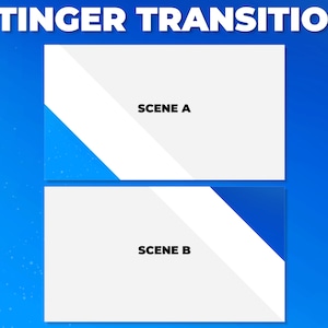 Blue Stinger Transition - Stream Transition - Blue Stinger Transition for Streaming