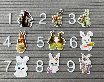 5 Stück Frohe Ostern, weißes Kaninchen, Osterei, Planar Cabochon, Harz, Cabochon, Bogenmitte, flache Rückseite, weißes Kaninchen, Hase, Vintage Kaninchen