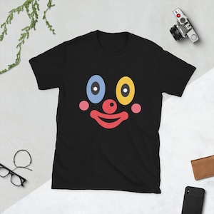 Funny Colors Clown Circus Costume Design, Funny Clown Shirt, Clowncore Shirt, Clown Tee, Clown T-shirt, Clown Clothing, Clown Lover Shirt