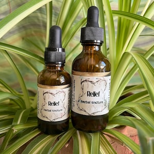 Relief, Herbal Tincture