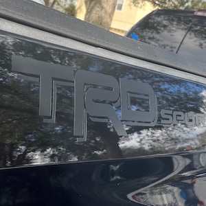 TRD decal, Sport decal, Toyota sticker, Truck, Tacoma, Tundra, Toyota racing development, car vinyl, Truck decals, TRD, Gifts for him