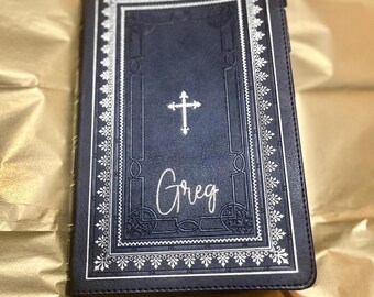 Bible personnalisée version King James : Bible cadeau à onglets