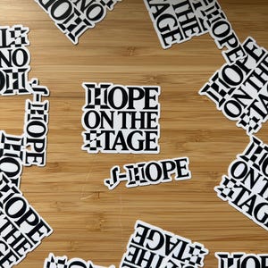 J-Hope &quot;Hope on the Stage&quot; Sticker Duo