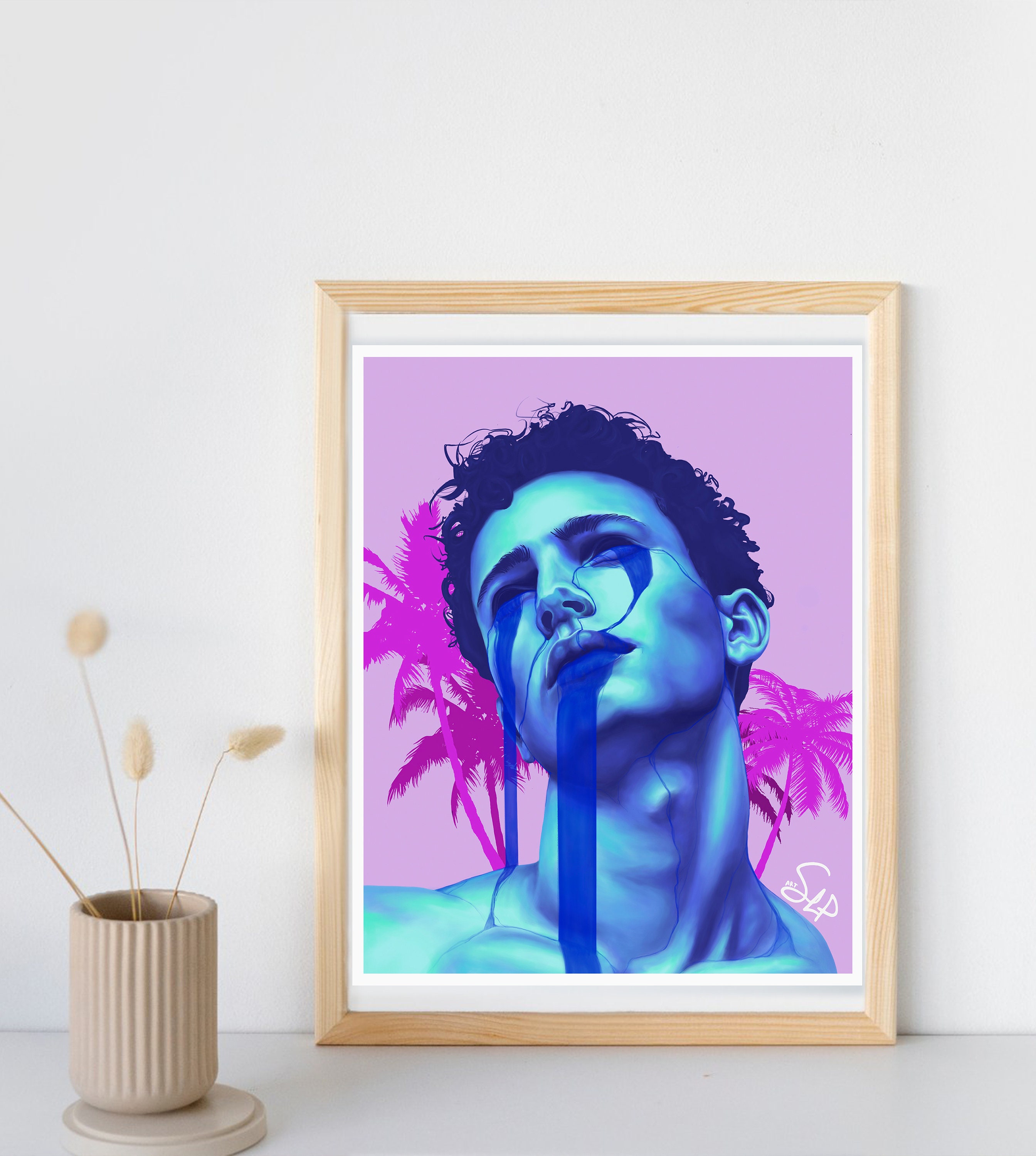 Glass Animals Waterfalls Coming Out Your Mouth Art Print Etsy