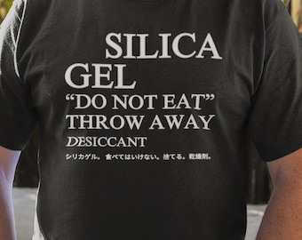Silica Gel Packet Crossbody Bag | Throwaway Do Not Eat Desiccant