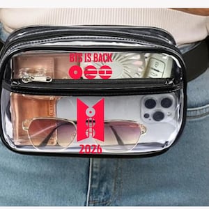 Bts Concert Clear Bag - Etsy