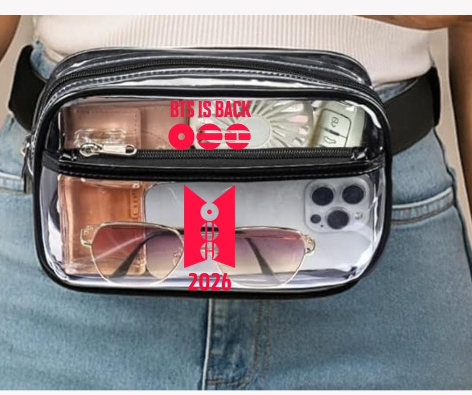 Bts Clear Pvc Bag - Etsy