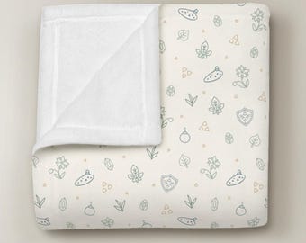 Hero of Time Velveteen Plush Baby Blanket