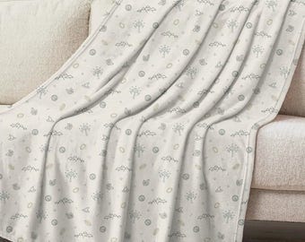 Adventures of the Fellowship Cozy Velveteen Plush Throw Blanket