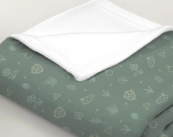 Hero of Time Soft Fleece Baby Blanket