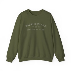 Yoshis Island National Park Crewneck Sweatshirt