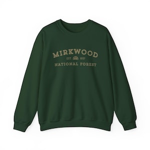 Mirkwood National Forest Rundhals-Sweatshirt