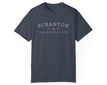 Scranton The Electric City Comfort Colors Garment-Dyed T-shirt