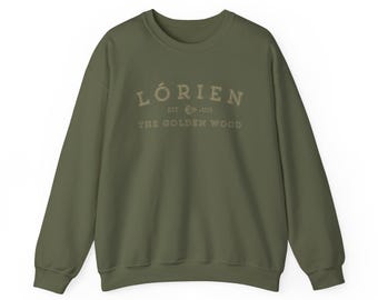 Lorien, The Golden Wood Crewneck Sweatshirt
