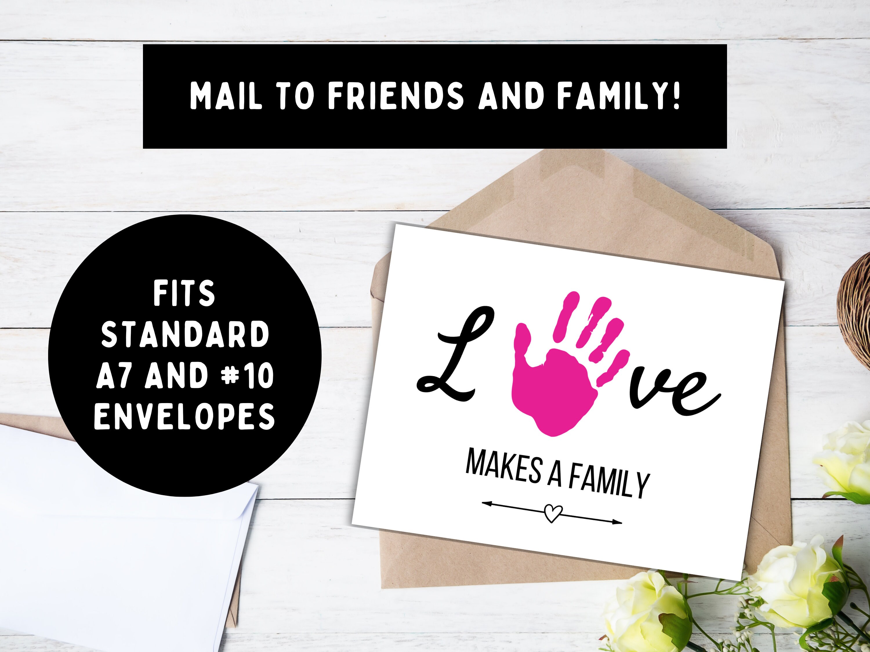 Adoption Handprint Craft Adoption DIY Gift Adoption Day Etsy Il Fullxfull.5398827860 2gbe
