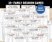 25+ Family Reunion Games Bundle -- Printable Family Party Games -- Family Icebreakers -- Fun Family Games