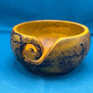 Rosewood Yarn Bowl Large, Knitting Bowl Heavy Crochet Bowl, Storage Bowl Knitting -  Yarn Storage Bowl Christmas gift, Gifts for mom