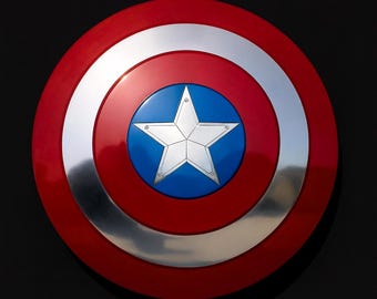 Personalized Captain America Shield – Custom Engraved Gift