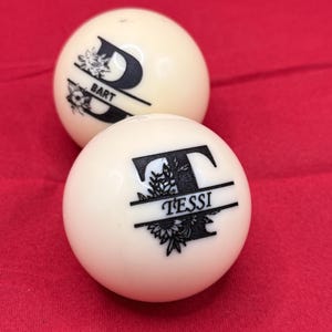 Engraved Cue Ball, Billiards Cue Ball, Best Gift For Dad, Father day gifts, Personalized Cue Ball, Customized billiards Ball, Christmas gift