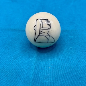 Engraved Cue Ball, Billiards Cue Ball, Best Gift For Dad, Father day gifts, Personalized Cue Ball, Christmas gift, Customized billiards Ball