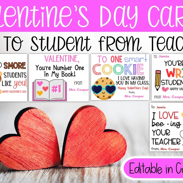 From Valentine Cards – Etsy