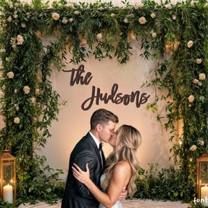 Custom Wooden Wedding Quote Sign: Engagement Decor