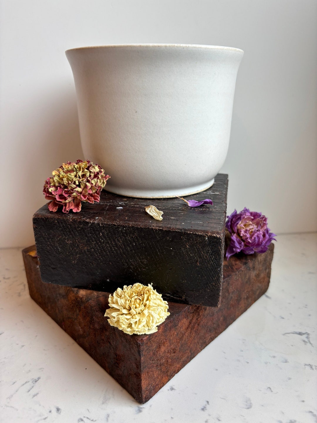 White Vase Handmade Wheel Thrown Pottery - Etsy