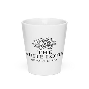 The White Lotus Latte Cup