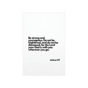 Biblical Verse Poster
