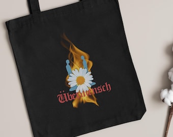 G Dragon Übermensch Cotton Canvas Tote Bag, GDragon Graphic Art, GD Daisy, G-Dragon Nuevo álbum, Kpop Lover Gift, Übermensch Fan Tote