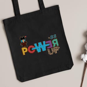 G Dragon Power Up Baumwollsegeltuch-Einkaufstasche, G-Dragon Good Day, süßes G-Dragon Maskottchen, G-Dragon Übermensch, G-Dragon Comeback, Kpop-Liebhaber-Geschenk