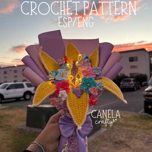 Crochet Pattern Magic Flower