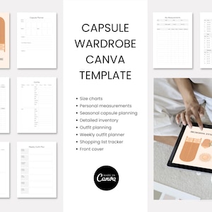 Capsule Wardrobe Canva Template