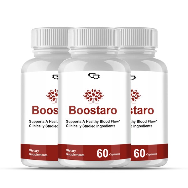 Supplément de pilules Boostaro - lot de 3 approvisionnement de 90 jours