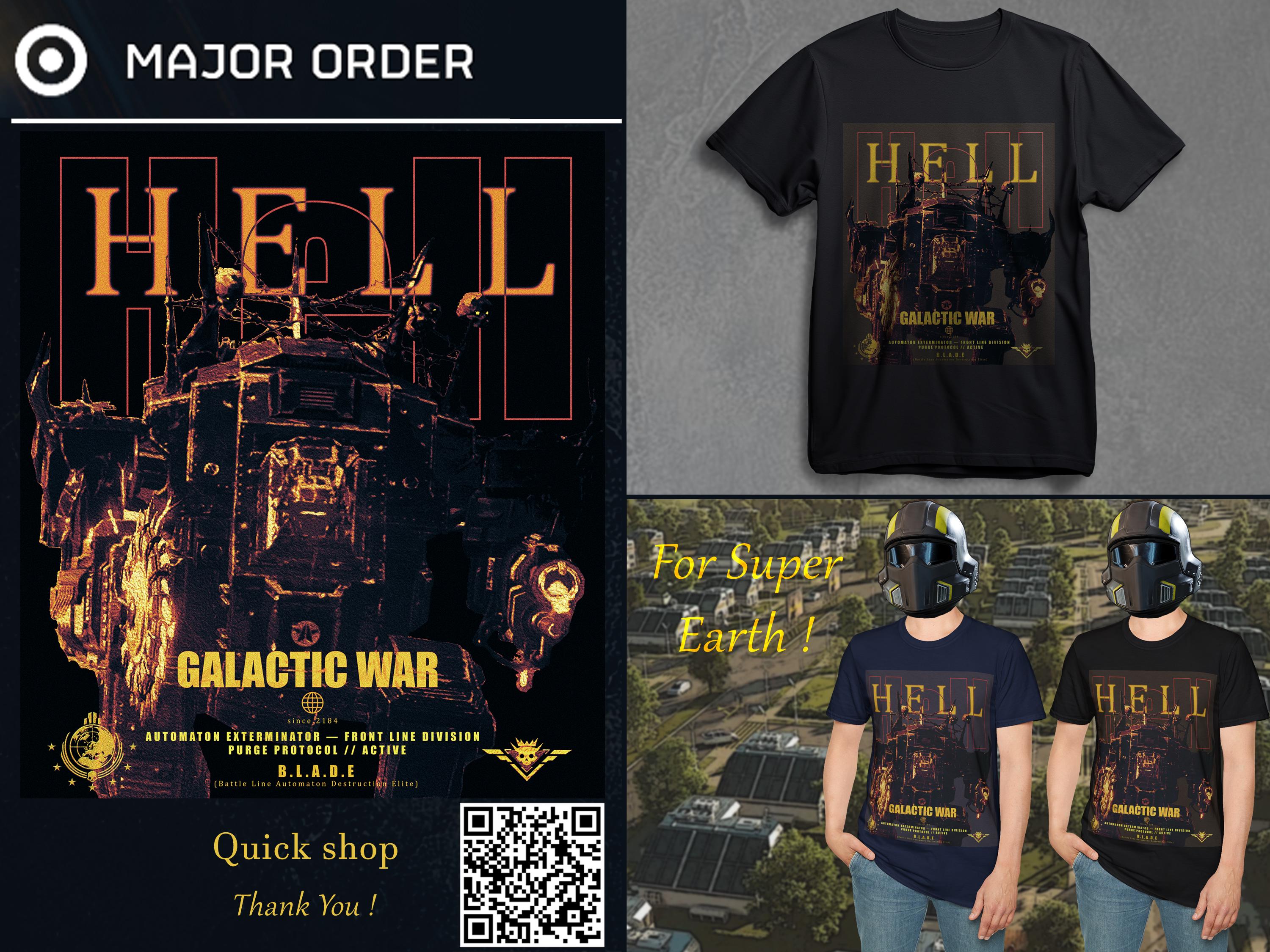 Helldivers 2 tee - Etsy 日本