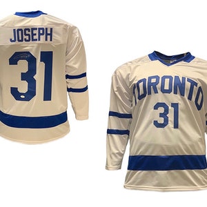 Curtis Joseph Autographed Pro Style Hockey Jersey White (JSA)