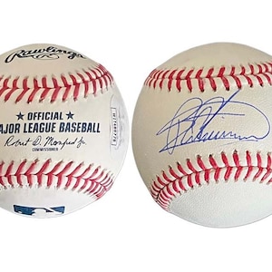 Bartolo colon Autographed official Major League Baseball (JSA)