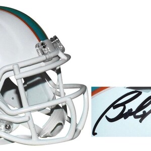 Bob Griese Autographed Miami Dolphins Speed Mini Replica Football Helmet (JSA)