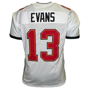 Mike Evans Tampa Bay Custom White Football Jersey