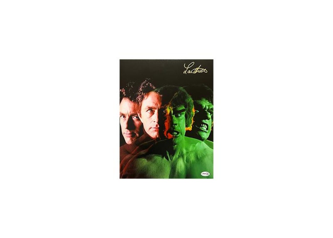 Lou Ferrigno Signed the Incredible Hulk 11x14 Photo JSA - Etsy