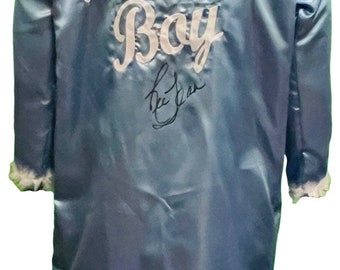 Ric Flair Signed Custom Blue WWE Wrestling Robe JSA