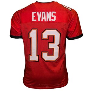 Mike Evans Tampa Bay Custom Red Football Jersey