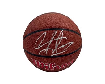 Dennis Rodman Signed Wilson Authentic Chicago Bulls NBA Basketball JSA