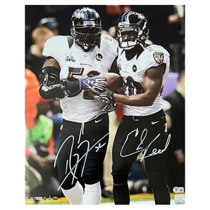 Ray Lewis and Ed Reed Baltimore Ravens Autographed 16x20 Photo Beckett