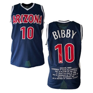 Mike Bibby KIngs Arizona 2004 Fleer Game Worn Jersey Certified JG4