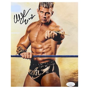Mark Jindrak (Marco Corleone) Autographed WWE photo 10x8 JSA