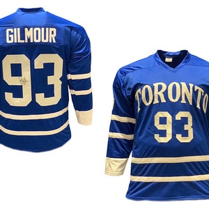 Doug Gilmour Signed Maple Leafs Jersey Inscribed HOF 11 (JSA