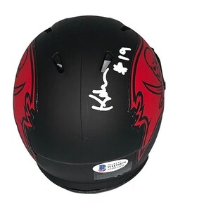 Keyshawn Johnson Autographed Tampa Bay buccaneers Eclipse Mini Helmet Beckett
