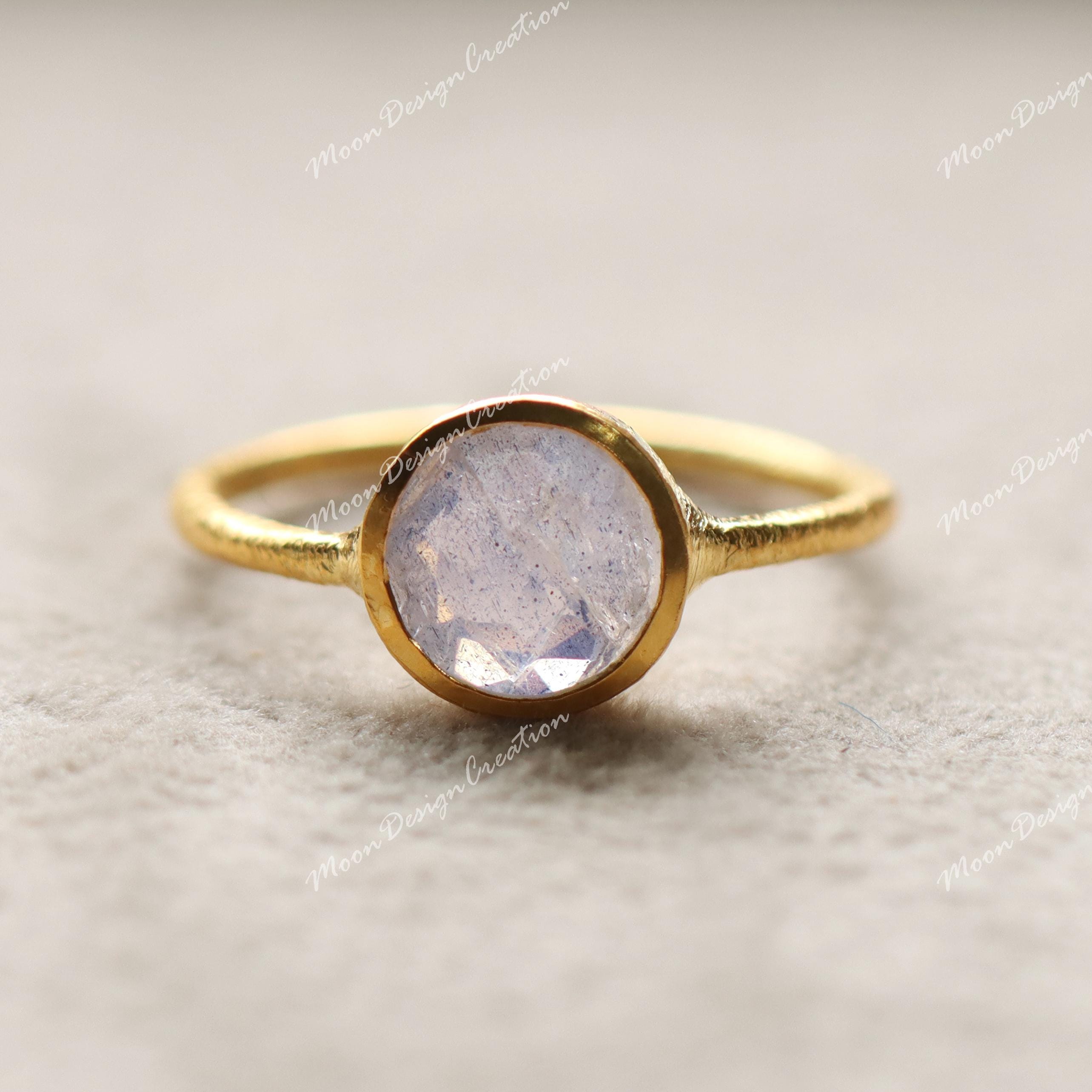Bague Feuille de Ginkgo dorée - Atelier Coquillage