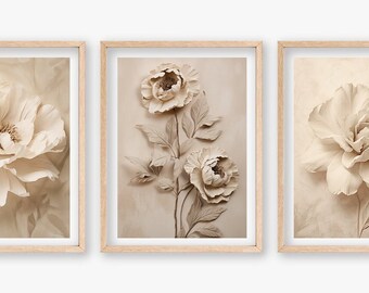 light academia decor, set of 3 prints, vintage gallery wall art set, Victorian wall art, antique print, printable wall art, Minimalist Mocks
